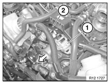 Alternator With Drive And Mounting